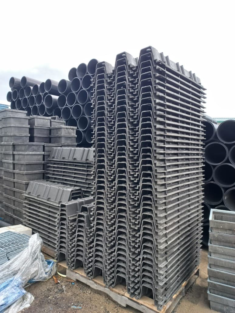 PE배수로 제품사진 시공사례 - 인천 대성종합유통