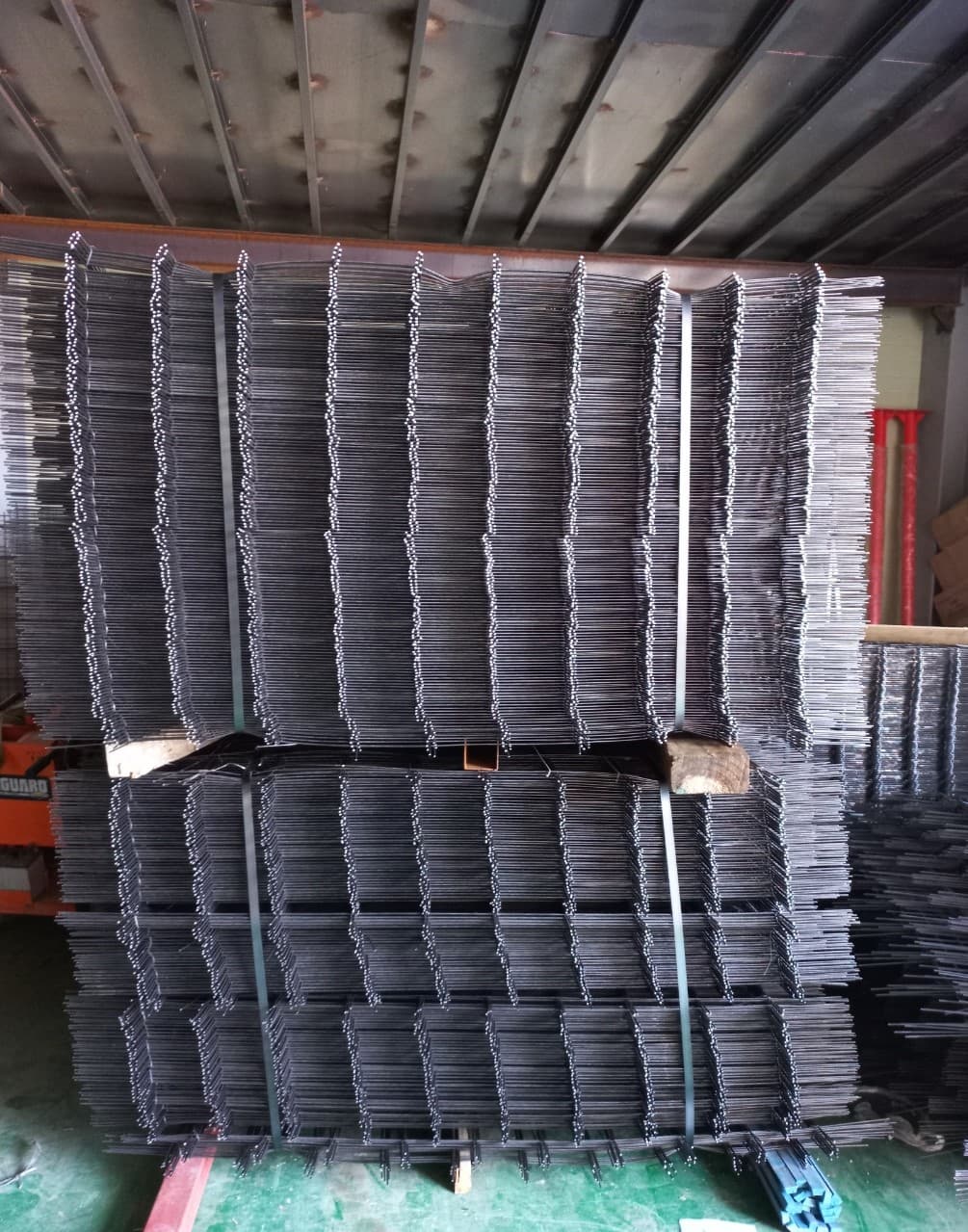 와이어메쉬 제품사진 시공사례 - 인천 대성종합유통